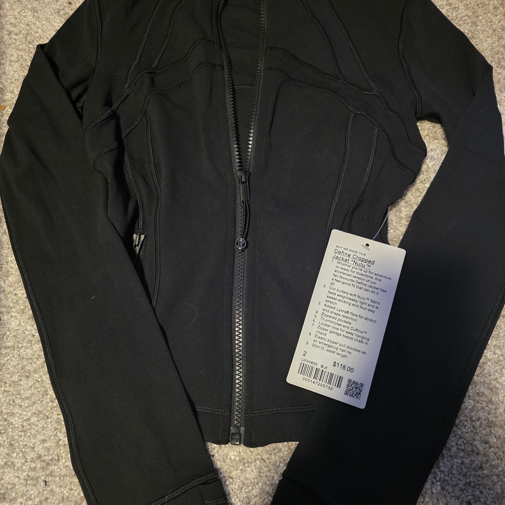 Lululemon Cropped Define Jacket